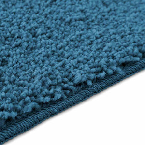 Anti-Rutsch Badematten Set Blau, 2-teilig