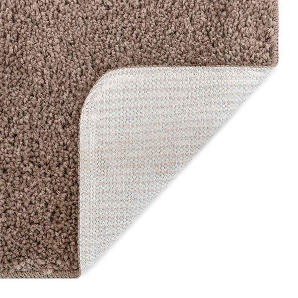 Anti-Rutsch Badematten Set Braun 3-teilig