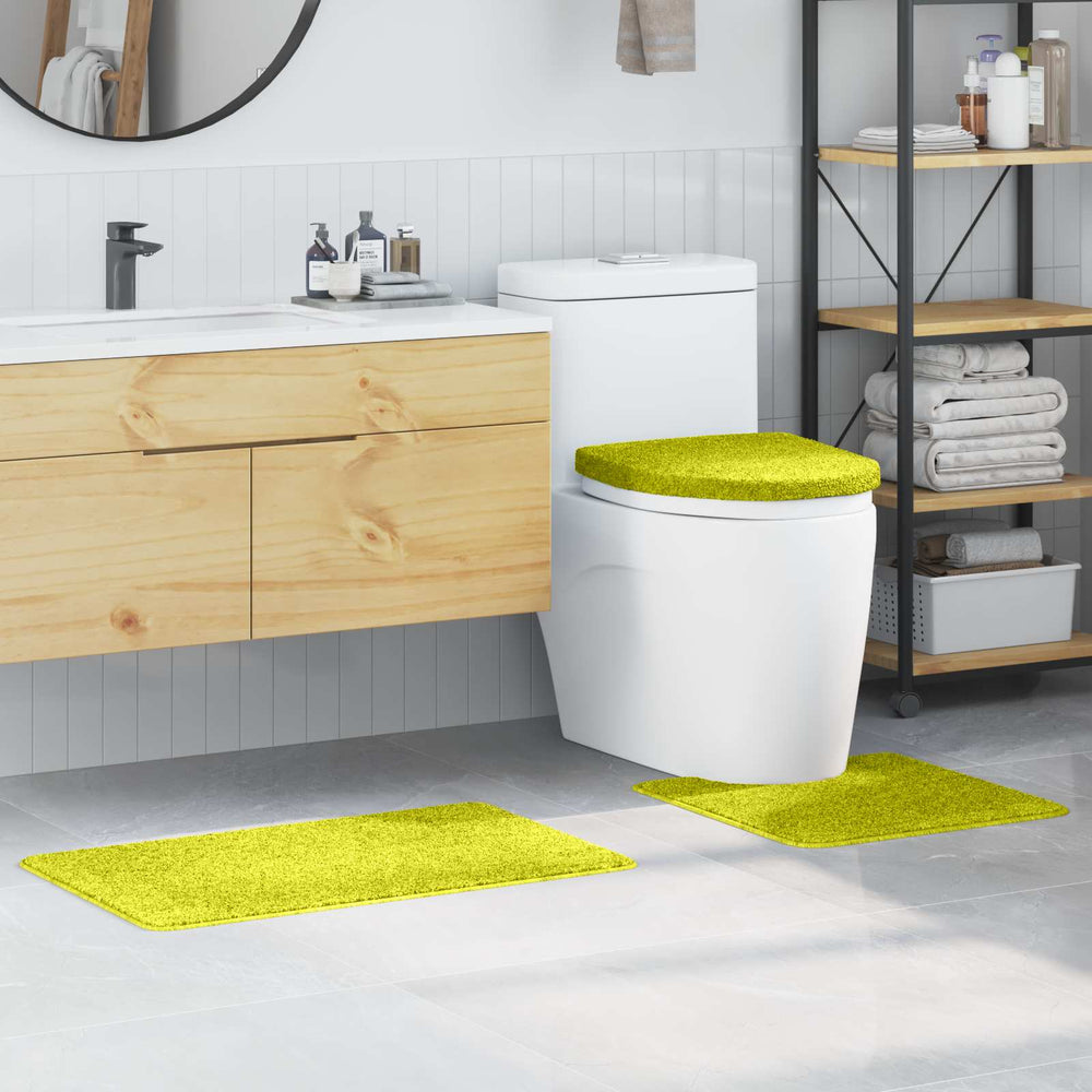 Anti-Rutsch Badematten Set Grün 3-teilig