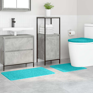 Türkis Badematten Set, 3-teilig