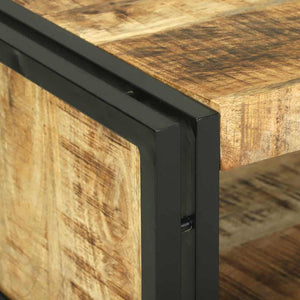Couchtisch Braun Massivholz Mango 120 cm