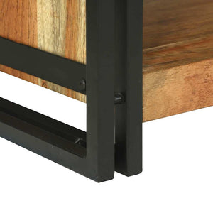 Couchtisch Akazie Massivholz Braun 120cm