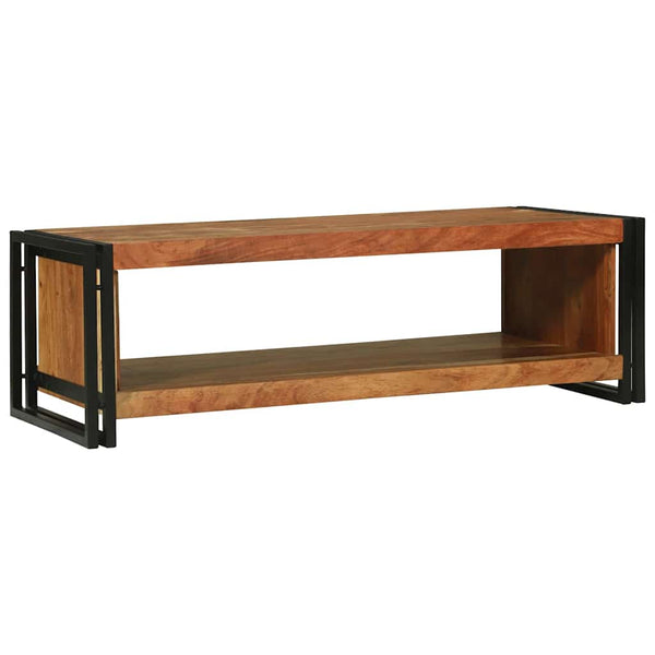 Couchtisch Akazie Massivholz Braun 120cm