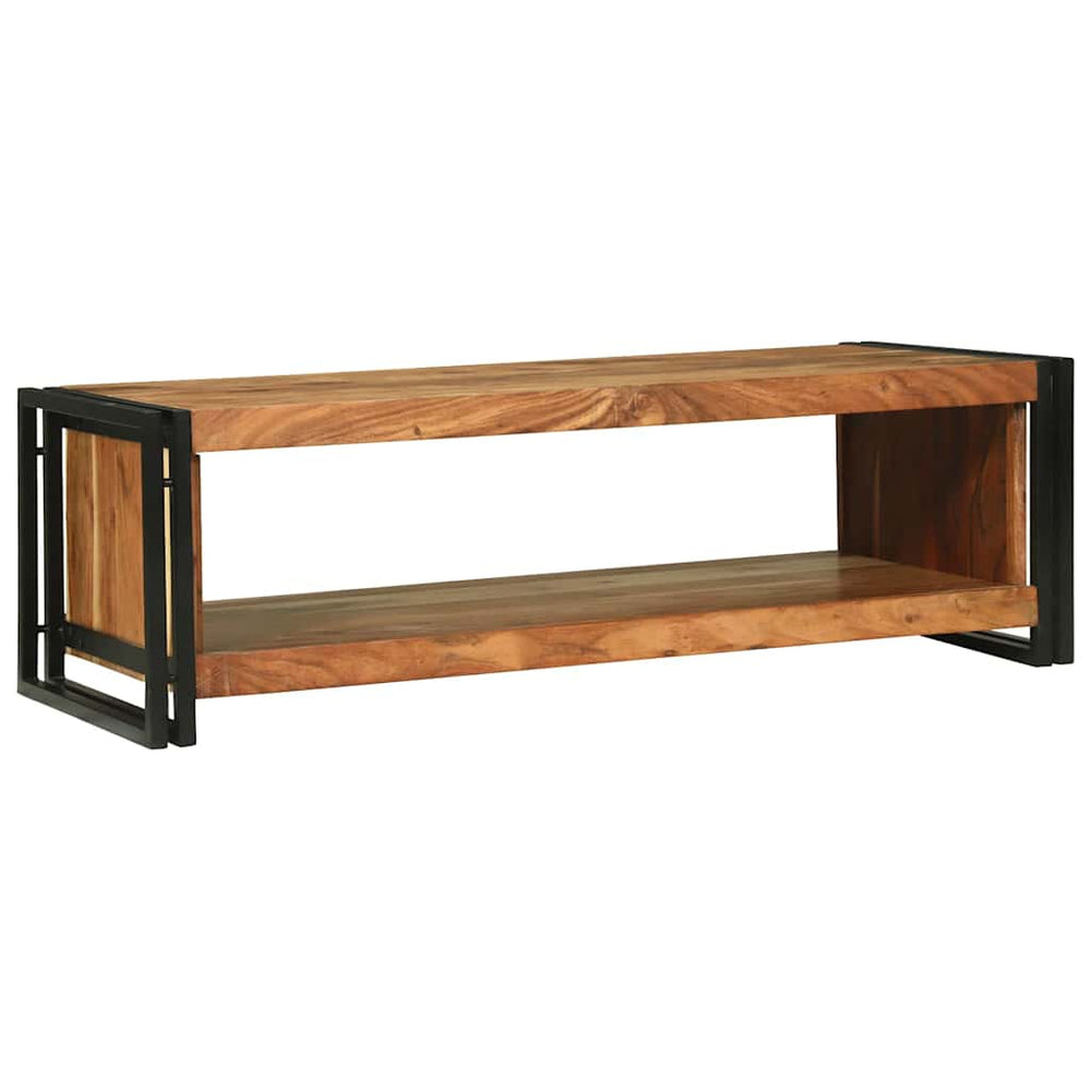Couchtisch Akazie Massivholz Braun 120cm