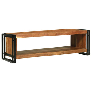 Couchtisch Akazie Massivholz Braun 120cm