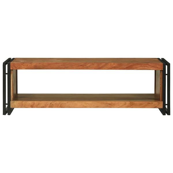 Couchtisch Akazie Massivholz Braun 120cm