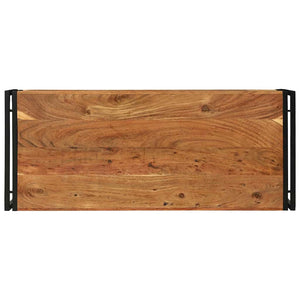 Couchtisch Akazie Massivholz Braun 120cm