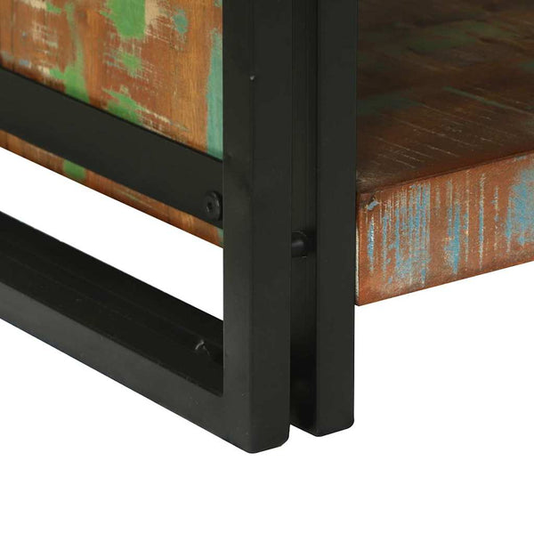 Couchtisch aus Massivholz 90x50 cm