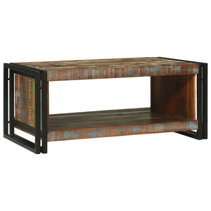 Couchtisch aus Massivholz 90x50 cm