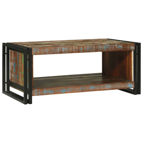 Couchtisch aus Massivholz 90x50 cm