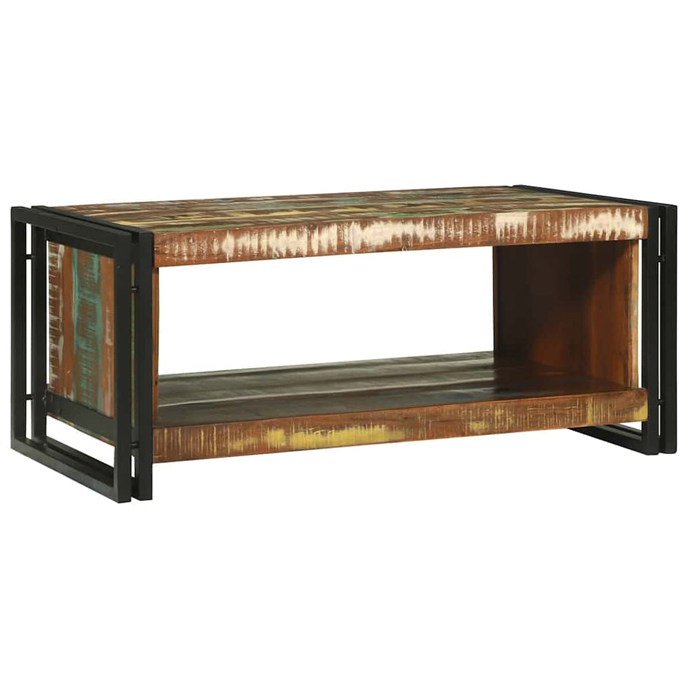Couchtisch aus Massivholz 90x50 cm
