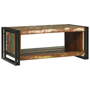 Couchtisch aus Massivholz 90x50 cm