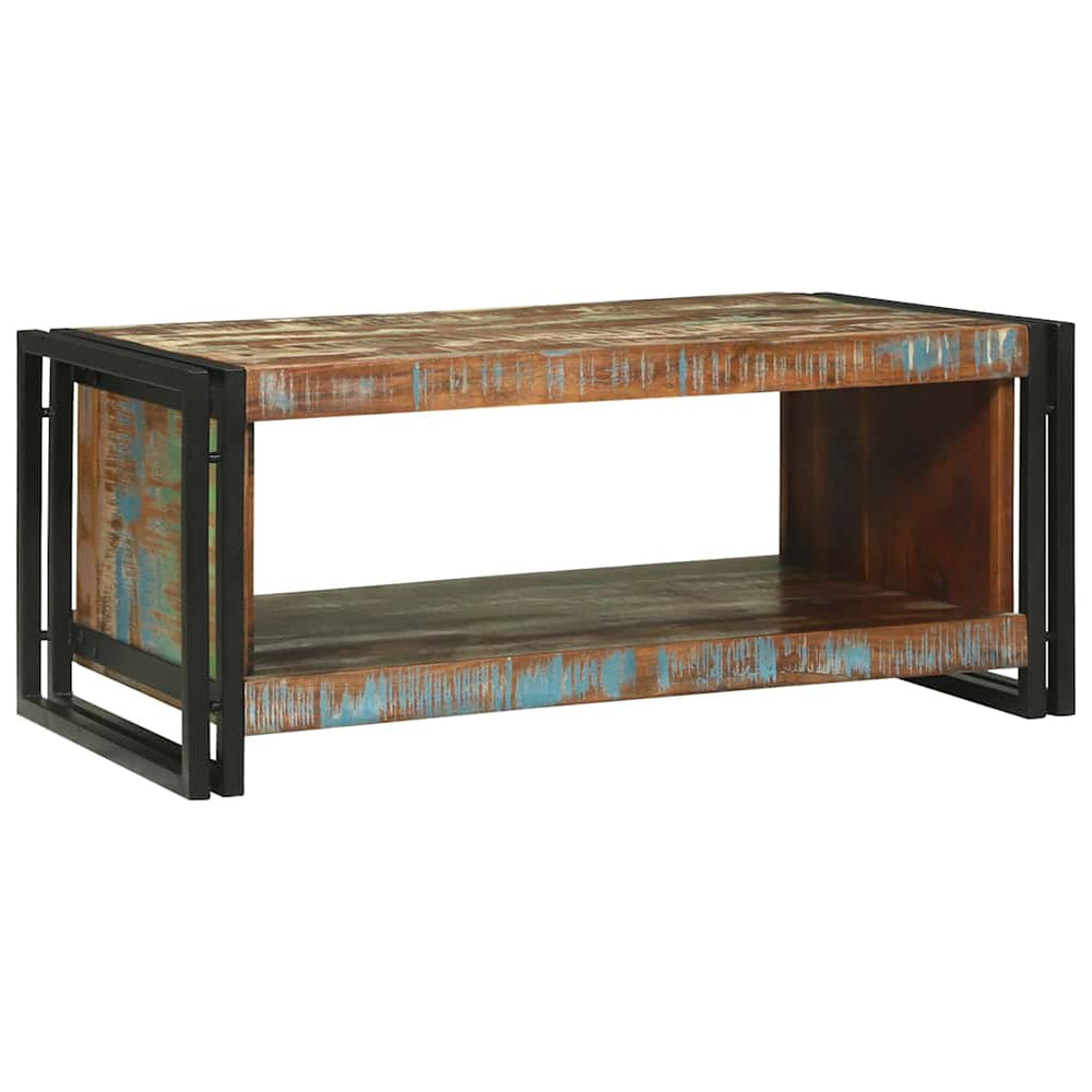 Couchtisch aus Massivholz 90x50 cm