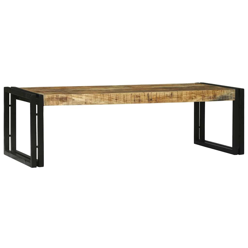 Couchtisch 2er Set Braun Mango Massivholz