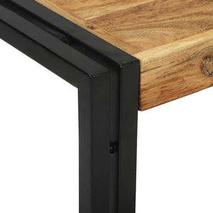 Couchtisch 2er-Set Braun Akazie Massivholz