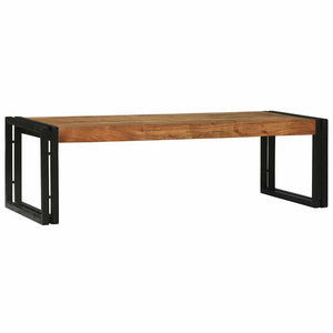 Couchtisch 2er-Set Braun Akazie Massivholz