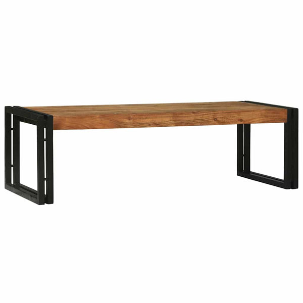 Couchtisch 2er-Set Braun Akazie Massivholz