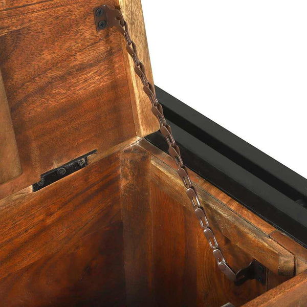 Mehrfarbiger Couchtisch Massivholz