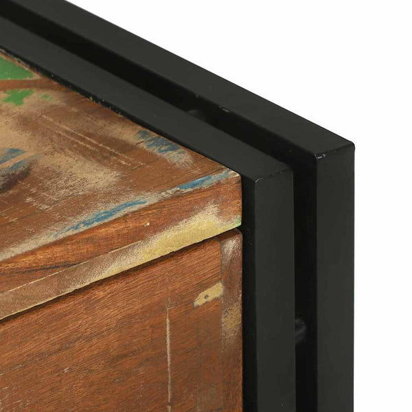 Mehrfarbiger Couchtisch Massivholz