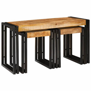 Nestingtisch 3er Set Mango Massivholz
