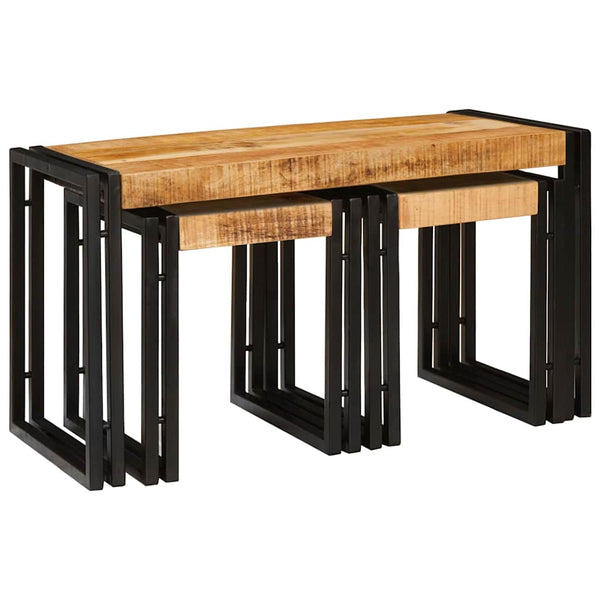 Nestingtisch 3er Set Mango Massivholz