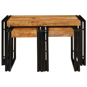 Nestingtisch 3er Set Mango Massivholz