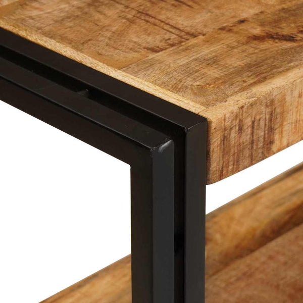 Konsolentisch Braun Mango Massivholz 160cm