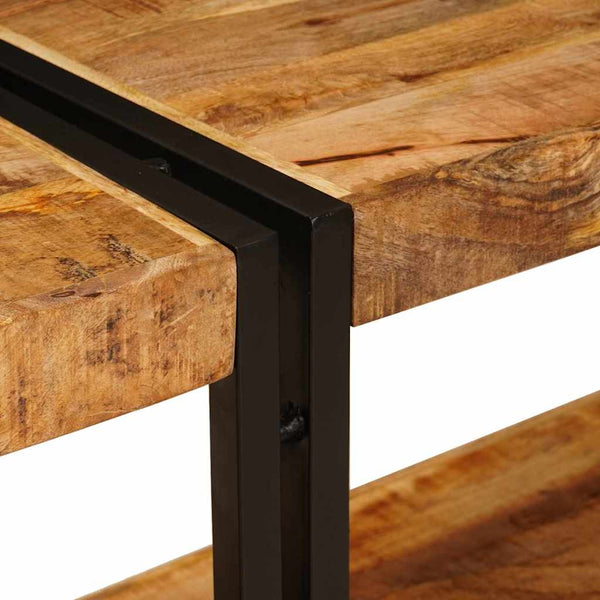 Konsolentisch Braun Mango Massivholz 160cm