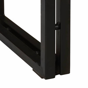 Konsolentisch Braun Mango Massivholz 160cm