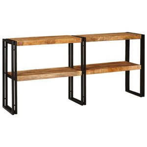 Konsolentisch Braun Mango Massivholz 160cm
