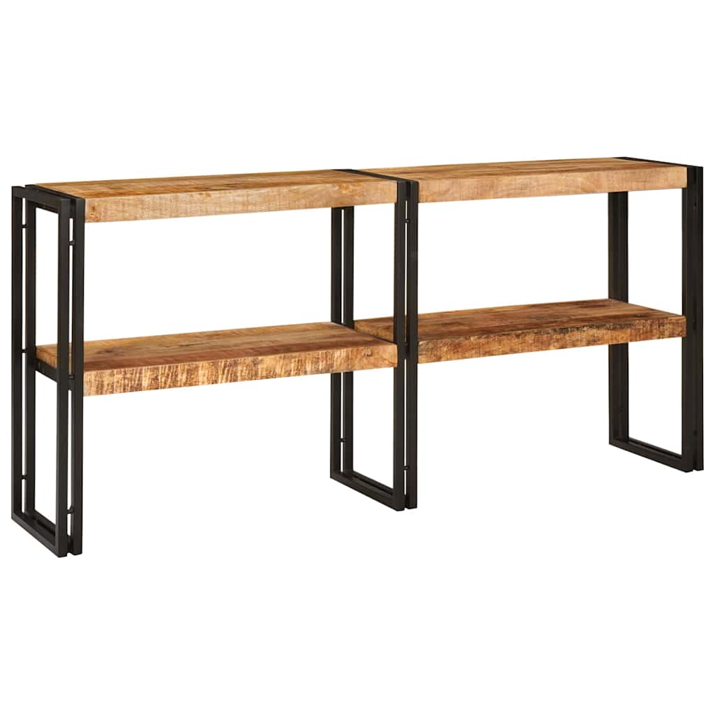 Konsolentisch Braun Mango Massivholz 160cm