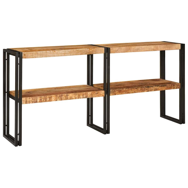Konsolentisch Braun Mango Massivholz 160cm
