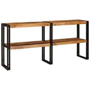Konsolentisch Braun Mango Massivholz 160cm