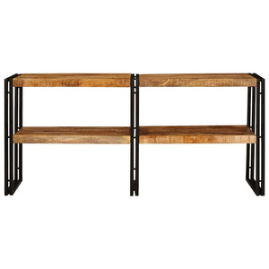 Konsolentisch Braun Mango Massivholz 160cm