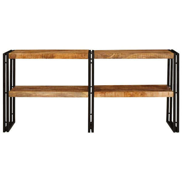 Konsolentisch Braun Mango Massivholz 160cm