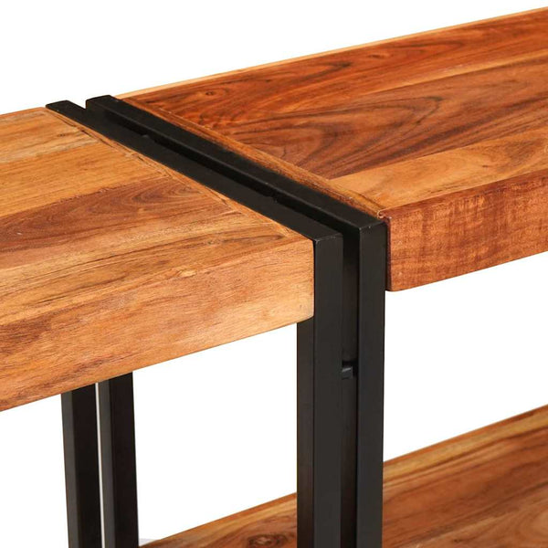 Konsolentisch Braun Akazie Massivholz 160cm