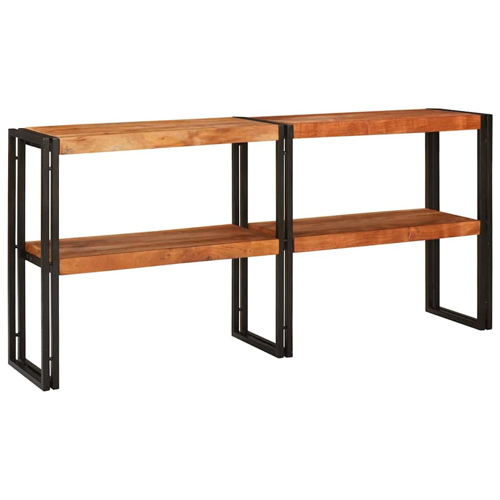 Konsolentisch Braun Akazie Massivholz 160cm
