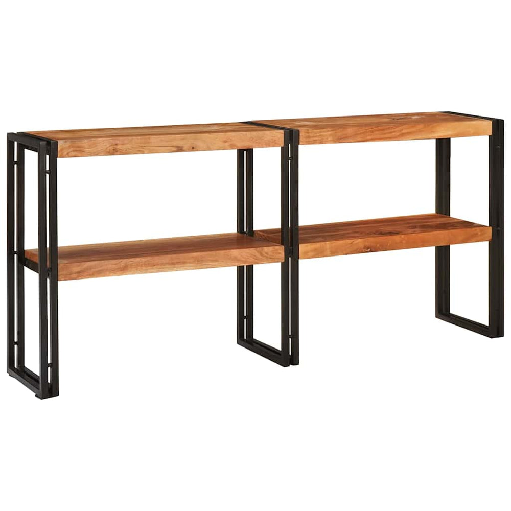 Konsolentisch Braun Akazie Massivholz 160cm