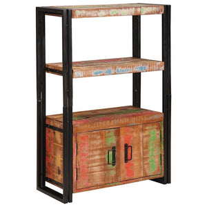 Bücherregal mit Türen, Braun