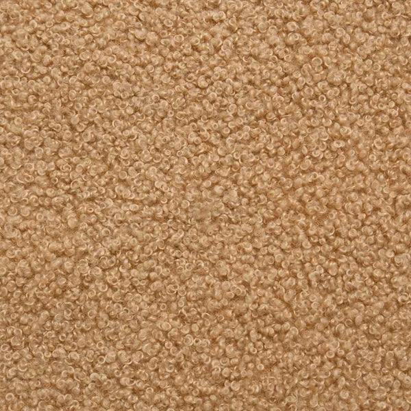 Modulares Sofa Beige mit Hocker