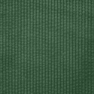 Modulares Sofa Dunkelgrün mit Fußhocker
