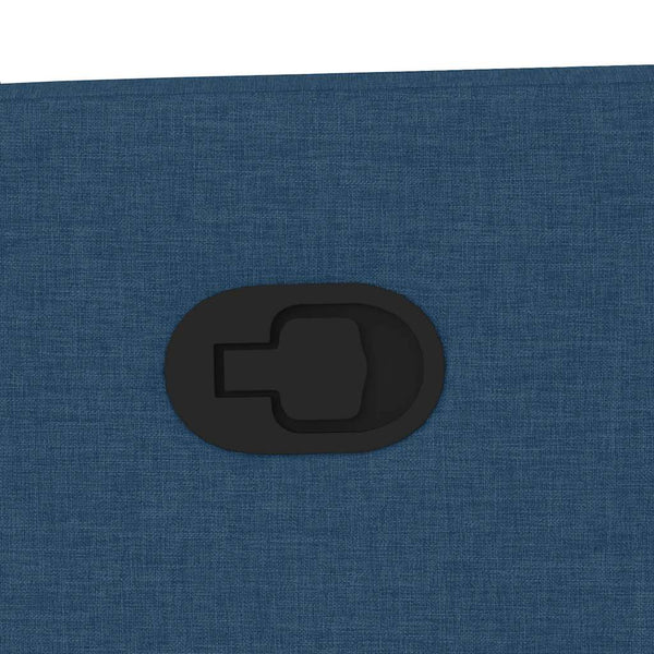 Massagesessel mit Aufstehhilfe Blau