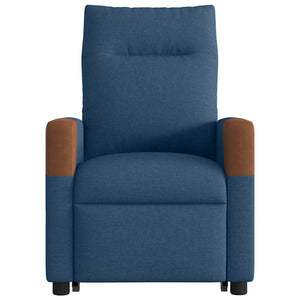 Massagesessel mit Aufstehhilfe Blau
