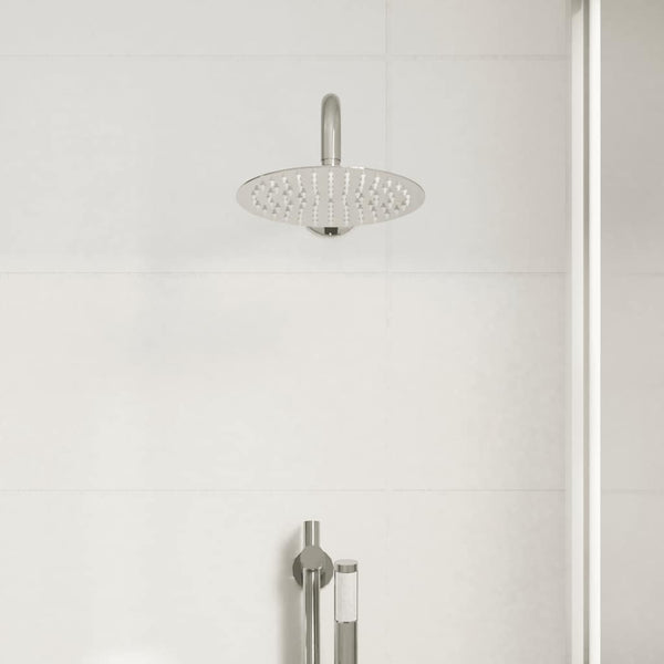Regenbrause Edelstahl Rund 20cm