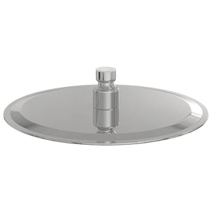 Regenbrause Edelstahl Rund 20cm