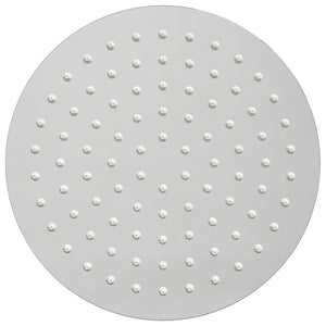 Regenbrause Edelstahl Rund 20cm