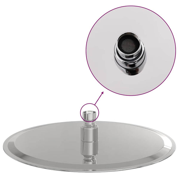 Edelstahl Regenbrause 25cm
