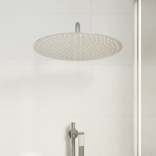 Edelstahl Regenbrause 40cm Rund