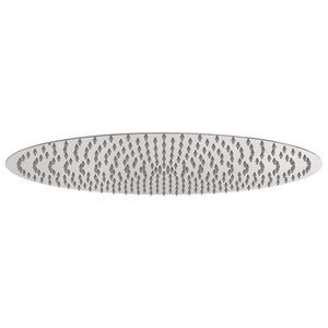 Edelstahl Regenbrause 50cm Rund