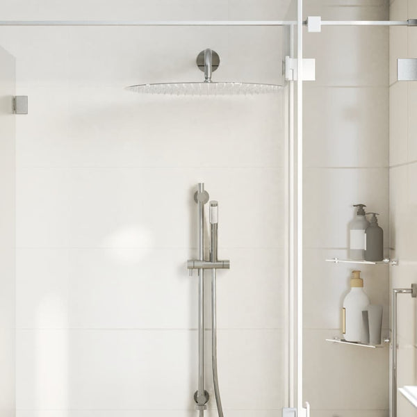 Edelstahl Regenbrause 50cm Rund